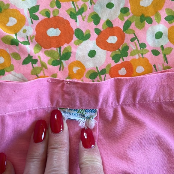 Shirt Mates 3 piece vintage 100% cotton shorts set with belt. Vintage size16. - Picture 10 of 12